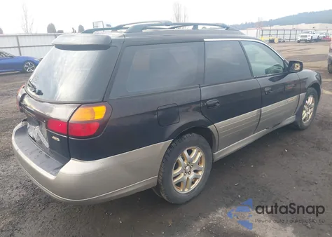 2001 Subaru Outback Limited z USA, uszkodzony, nr VIN 4S3BH686X17632767